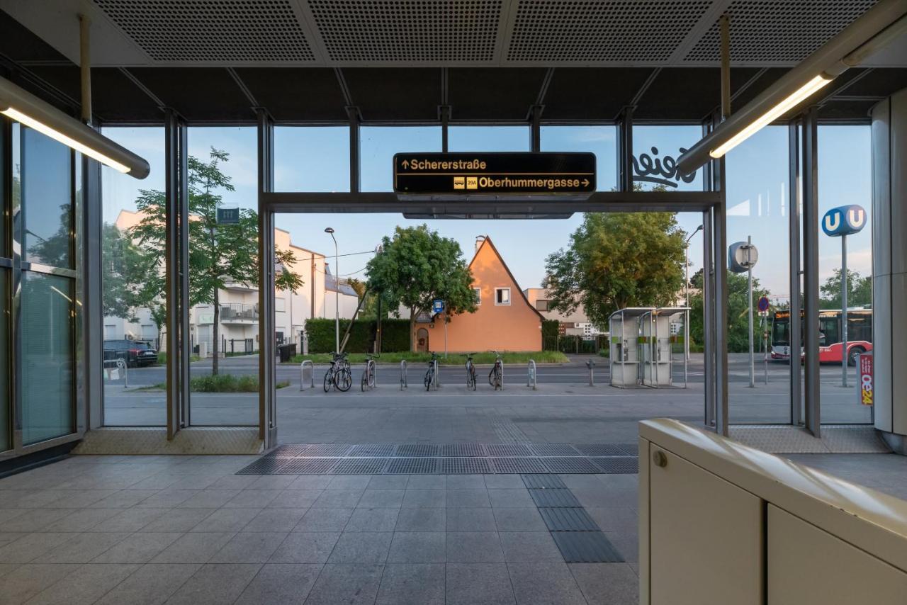 Gruene Ruhelage, 20 Minuten Ins Zentrum Und Parkgarage Wenen Buitenkant foto