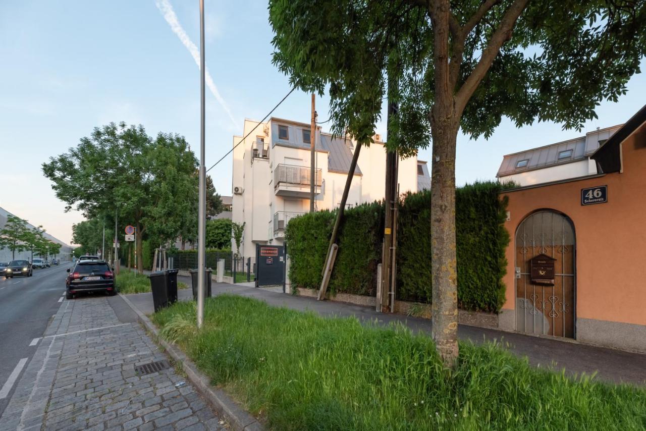 Gruene Ruhelage, 20 Minuten Ins Zentrum Und Parkgarage Wenen Buitenkant foto